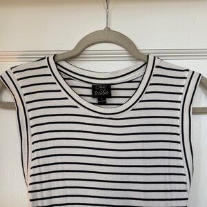 Oak & Trellis Striped Midi Dress | Size M